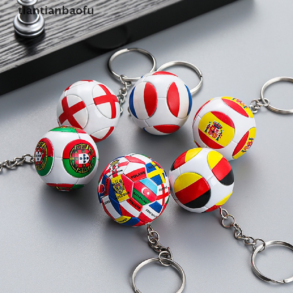 Gantungan Kunci Desain Bendera Negara Peserta Piala Dunia National Team ^ tiantianbaofu 2022