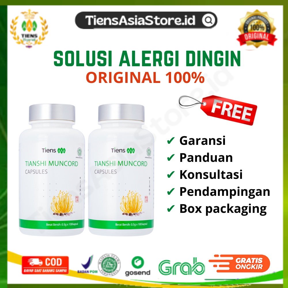 OBAT TRADISIONAL ALERGI DINGIN MUNCORD TIENS ORIGINAL