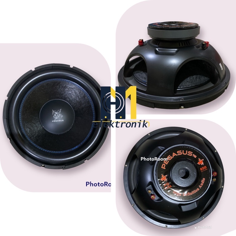 Speaker Subwoofer Pegasus Sub 15 Inch speaker 850Watt