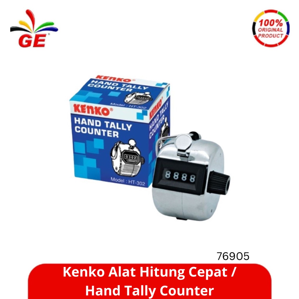 

KENKO - Alat Hitung Cepat / Hand Tally Counter 76905