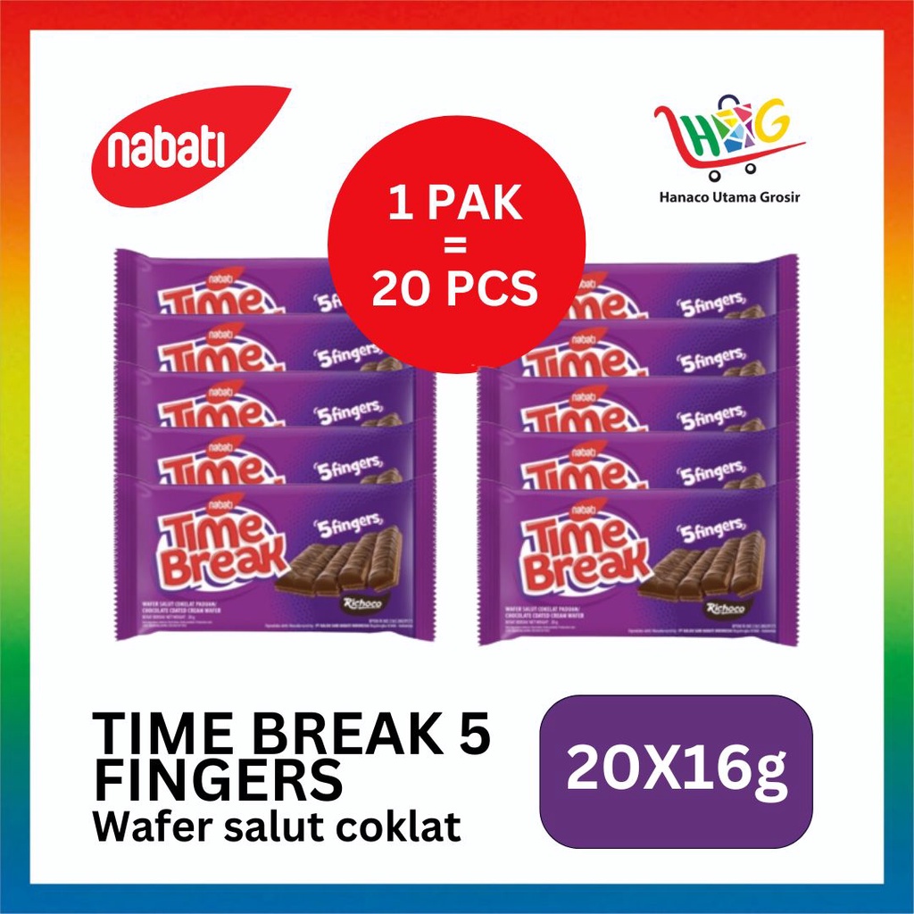 Nabati Time Break Extra 20x16 gr [ 1 PAK ]