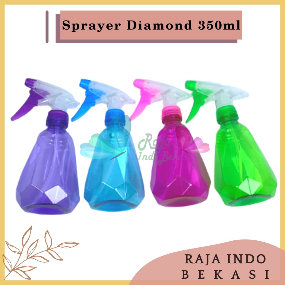 Semprotan Sprayer Scarlet Diamond 350 Ml Sprayer Semprotan Multifungsi 350ml MANDI BURUNG CUCI SANGKAR KANDANG TANAMAN PEMBERSIH KACA - Botol spray/sprayer 350 ml/semprotan 350 ml prisma