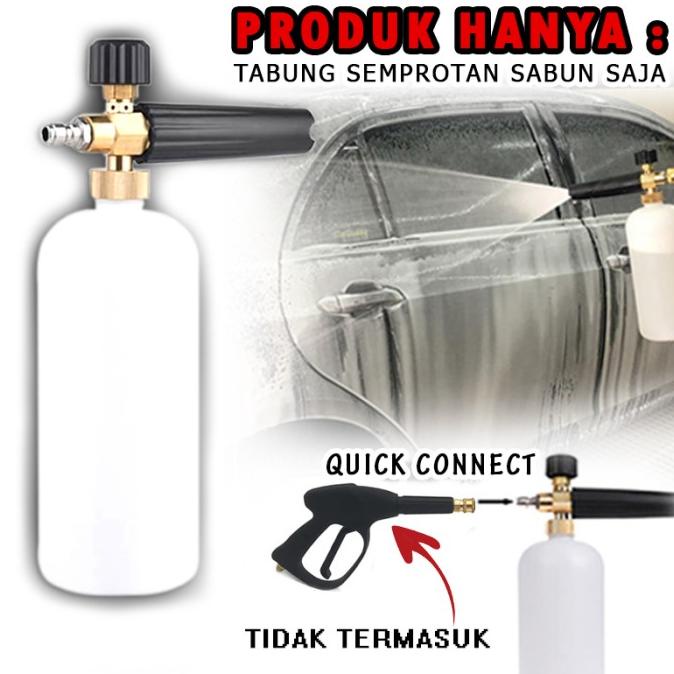 Botol Gun Spray Sabun Alat Pencuci Mobil Motor Foam Car Wash