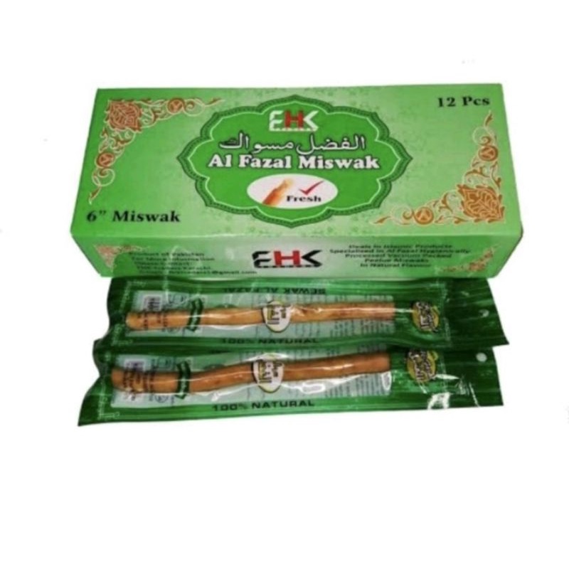 siwak al khiar sedang |siwak  al fazal | box isi 12 pcs.