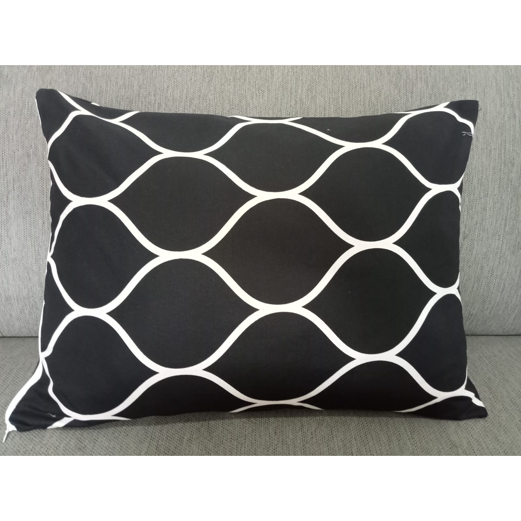 Sarung Bantal Tidur Model Resleting 45 x 60 cm Motif Terbaru