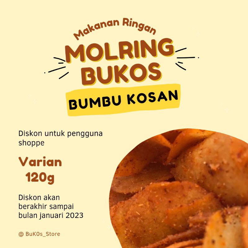 

MOLRING BUKOS VARIAN 120G