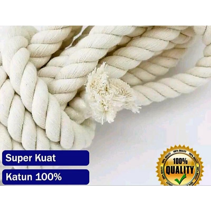 TALI KURALON KATUN  10mm 12 mm/ TALI TAMBANG / TALI KATUN/ TALI TARIK KAYU