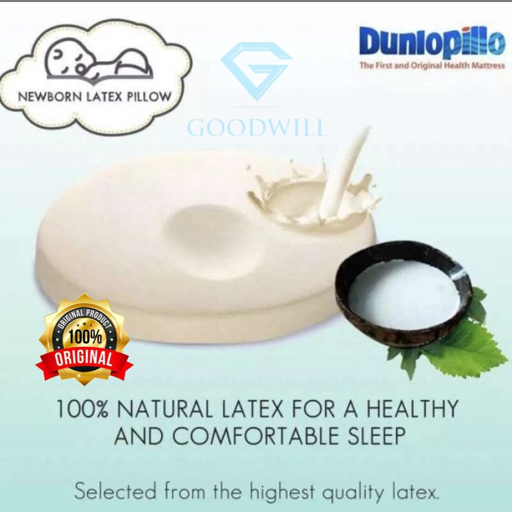 Dunlopillo Baby Small Oval Pillow / Bantal Bayi