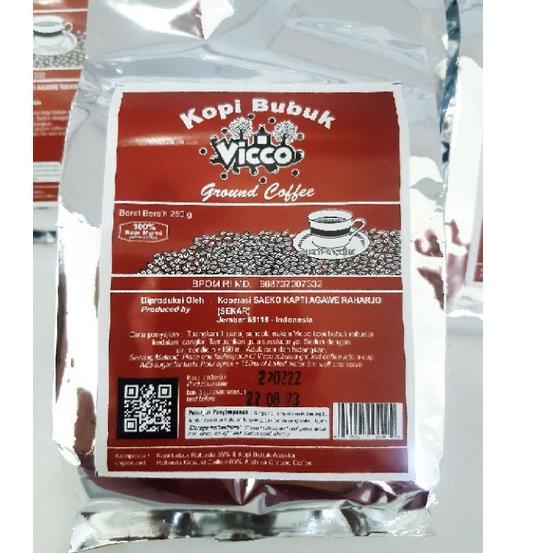 

ヿ Kopi Robusta Murni 250gr by Puslit Koka Jember ㄺ