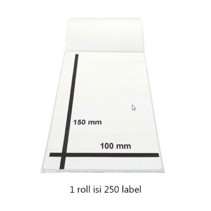 

Therm Label Thermal Label Stiker Barcode Label Pengiriman 100X150 / 250Pcs