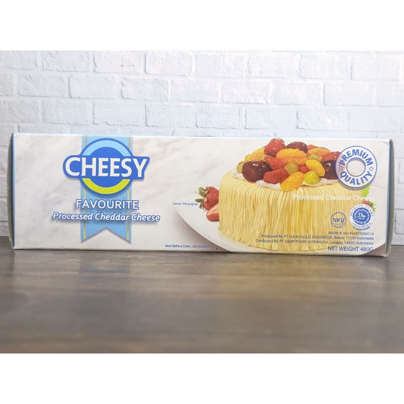 

Keju Cheddar Cheesy Melt Processed Cheese 480 g