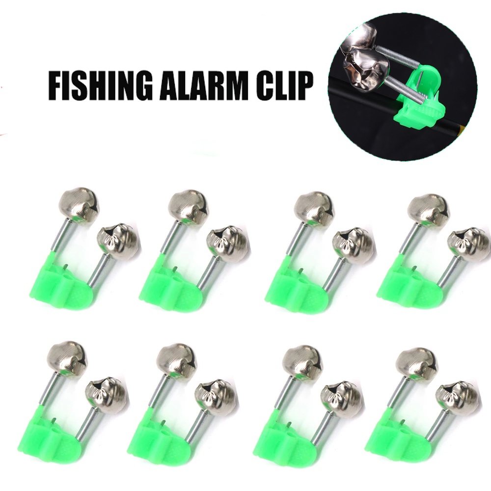 5pcs Klip Bel Alarm Gigitan Ikan Untuk Joran Pancing