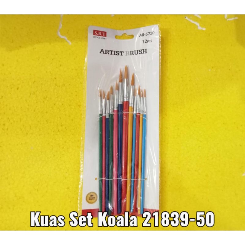 

Kuas Set Koala isi 12