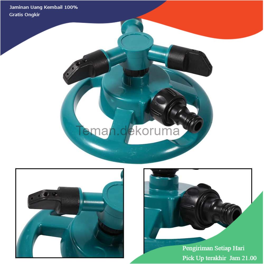 TD-PR2 EECOO Round Sprinkler Air Taman 360 Derajat Full Set - YY1079