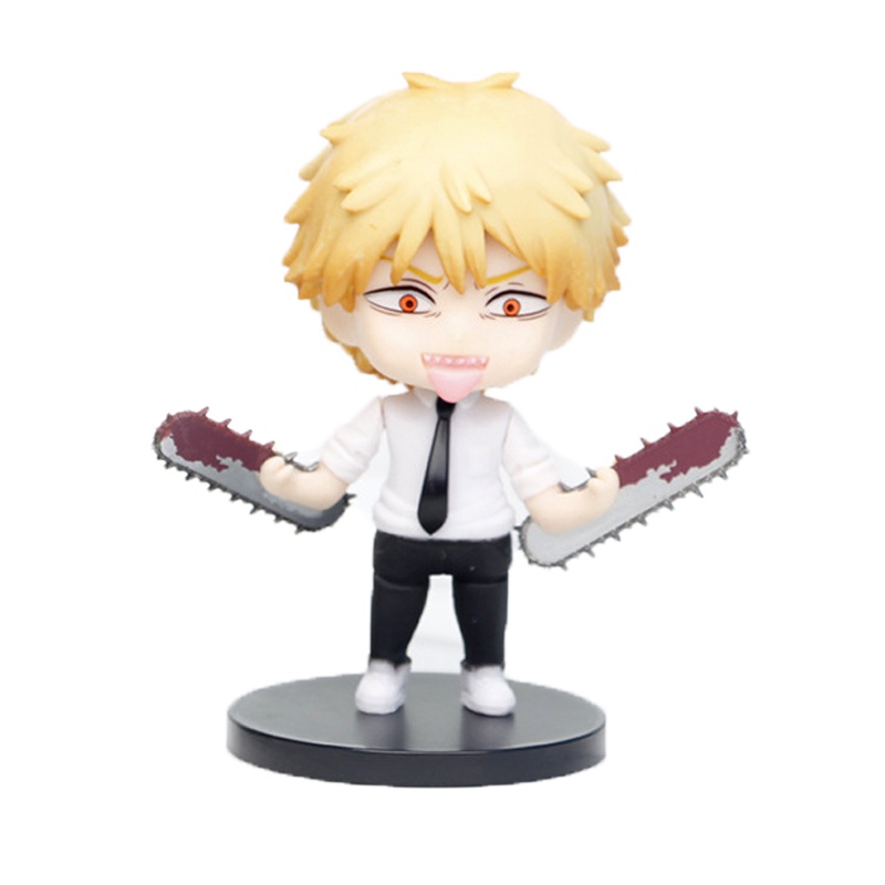 Action Figure Power Pochita Denji Chainsaw Man 10cm Untuk Koleksi