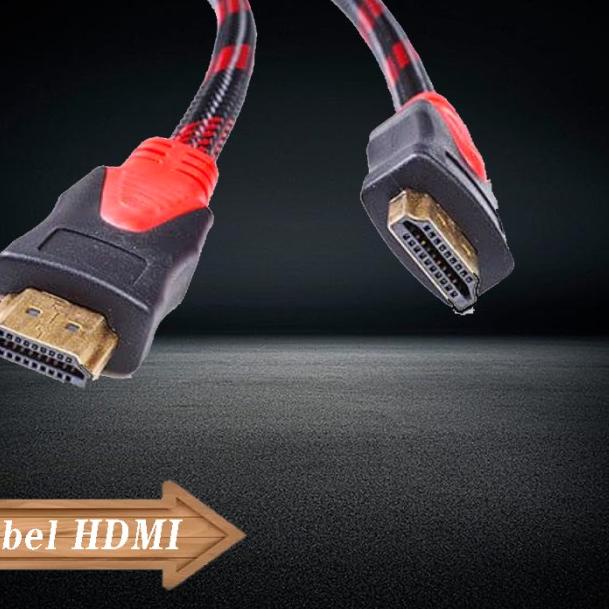 kabel hdmi 10meter Laptop ke TV monitor