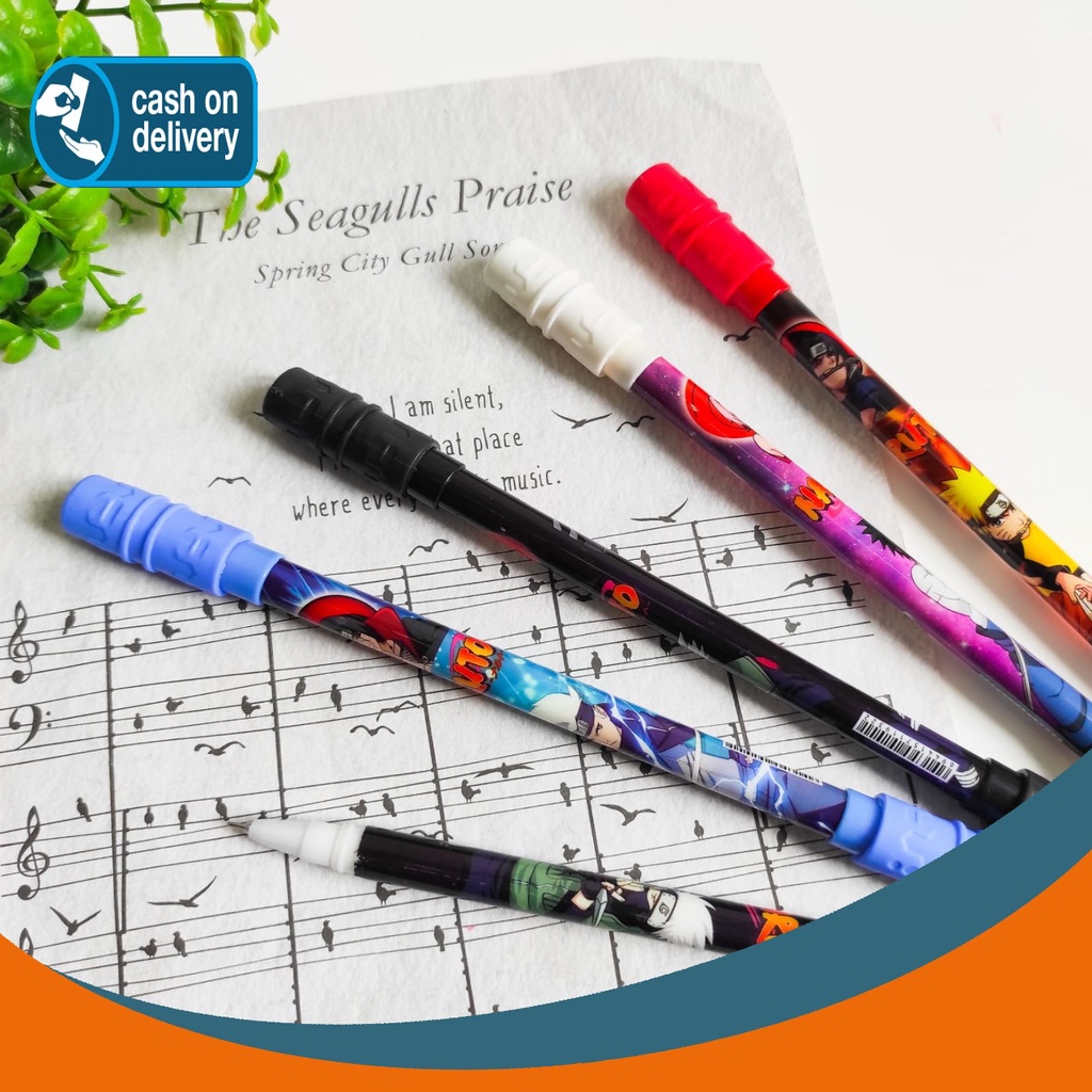 

PULPEN MAINAN PUTAR MAGNET ANIME NARUTO SHIPPUDEN SPINNING ALAT TULIS BOLPOIN UNIK IMUT MURAH PEN GEL KARAKTER LUCU MURAH PENA