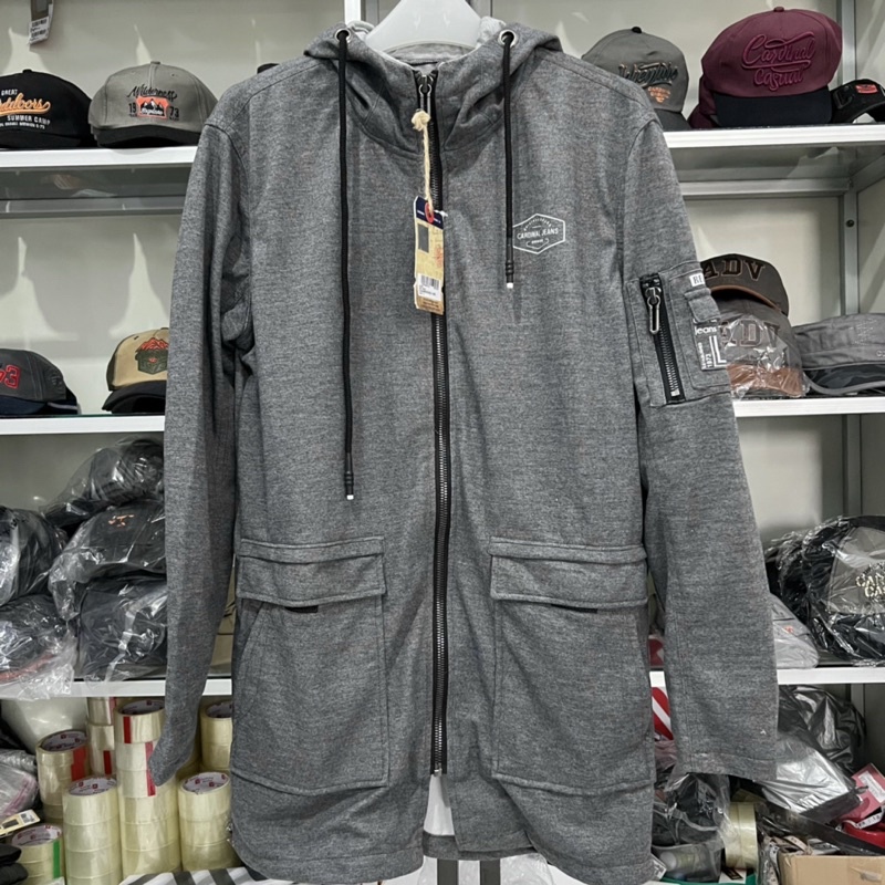 Jaket Cardinal Hoodie Safari Original