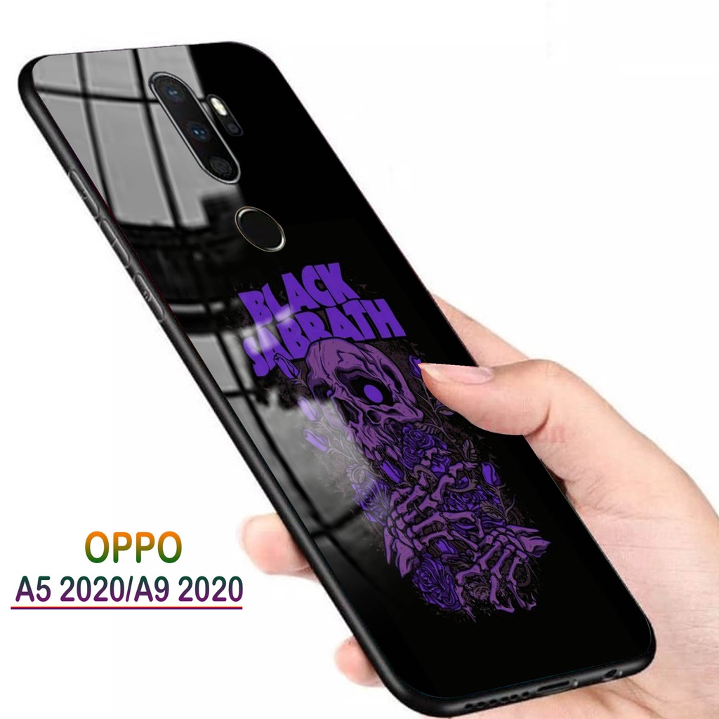 Softcase Kaca OPPO A5 2020 A9 2020 - Case Handphone A5 2020 A9 2020 [T74].