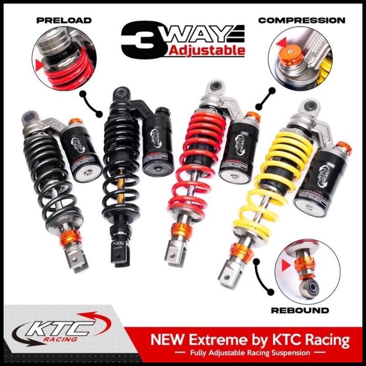 Promo Shockbreaker Ktc Racing Extreme Klik Rebound Shock Belakang Vario Mio