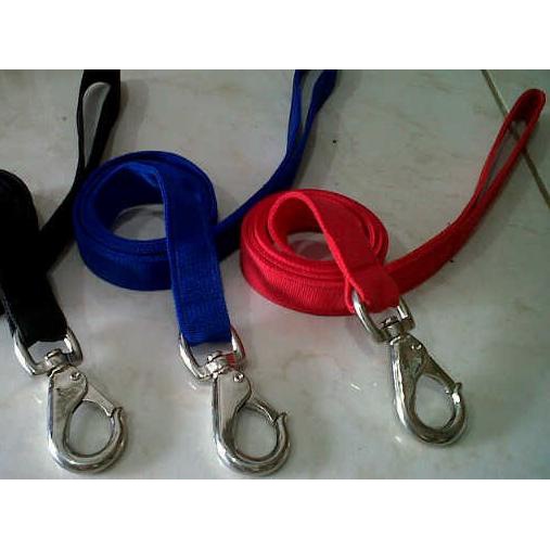 tali tuntun / leash snap hook besar (anjing medium-besar)