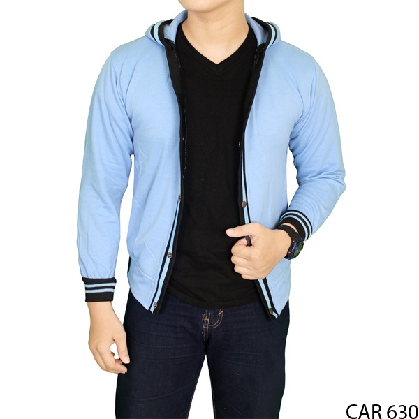 Mens Luxurious Cardigan Rajut Navy – CAR 619