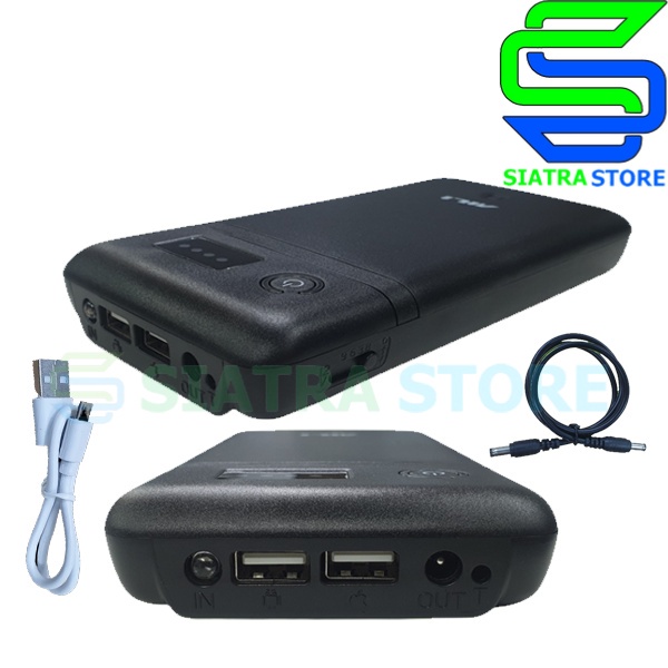 TPB-356912 Smart Portable Mini UPS DC USB 6x Battery 18650 No Battery