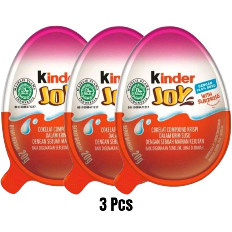 

Kinder Joy Girls 3 × 20 gr ( 3 pcs )