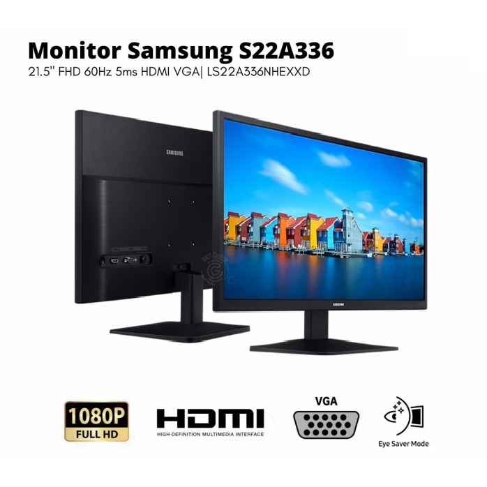 LED Monitor Samsung 22&quot; S22A336 HDMI LS22A336NHEXXD