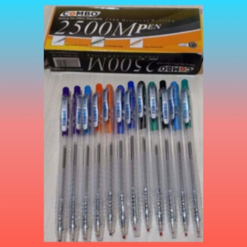 

( 1 pcs ) Bulpen Hitam Combo 2500M