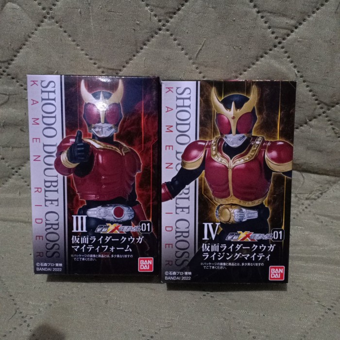 Shodo xx Kamen Rider Kuuga Mighty form double cross rising not shf