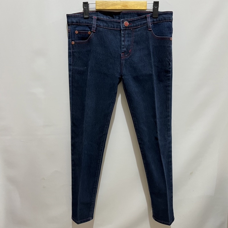 Celana jeans bottom wanita navy dark london girl