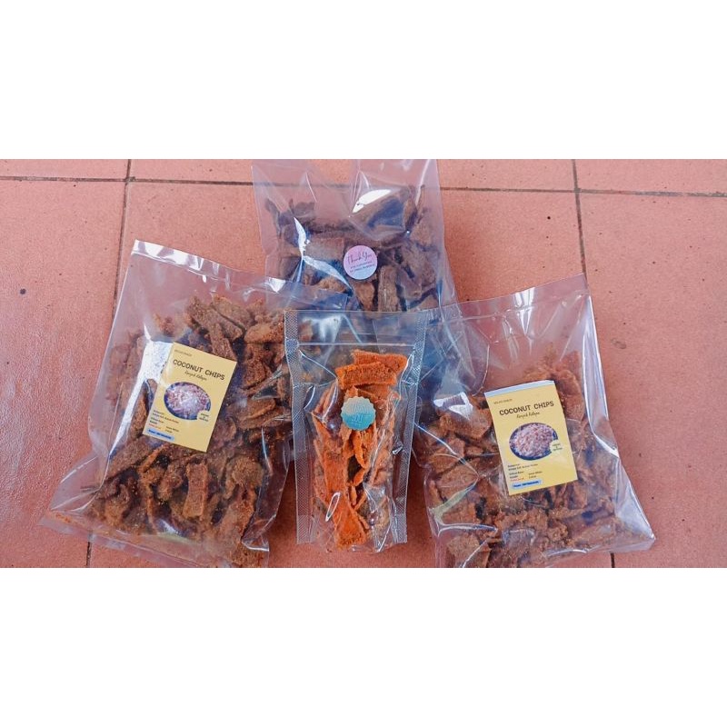 

Keripik Kelapa Rasa Pedas Daun Jeruk