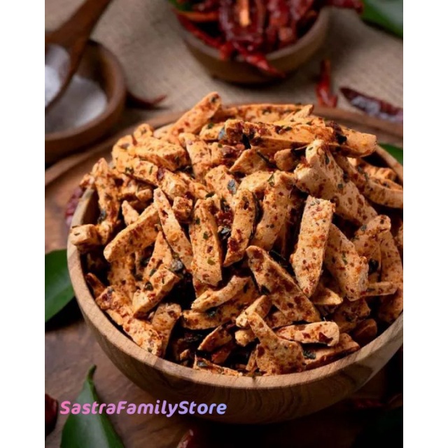 

Basreng stick (baso goreng) daun jeruk jajanan khas bandung