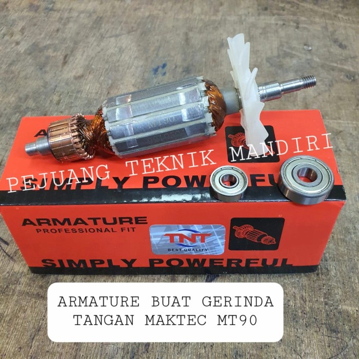 [READY] Armature Mesin Gerinda Maktec Mt90 / Angker Gurinda Maktec Mt 90 Kdk - Orange Tnt Mt90 / Per