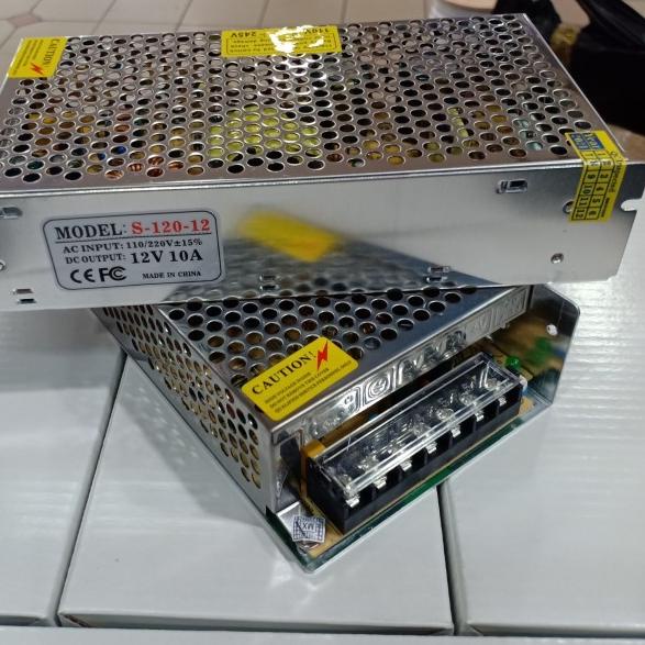 Power Supply Adaptor Switching 12V 10A / Trafo 12 Volt 10 Ampere