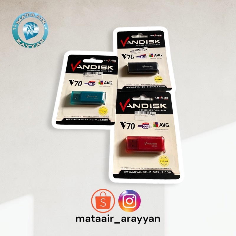 FLASHDISK VANDISK 4GB/8GB/32GB