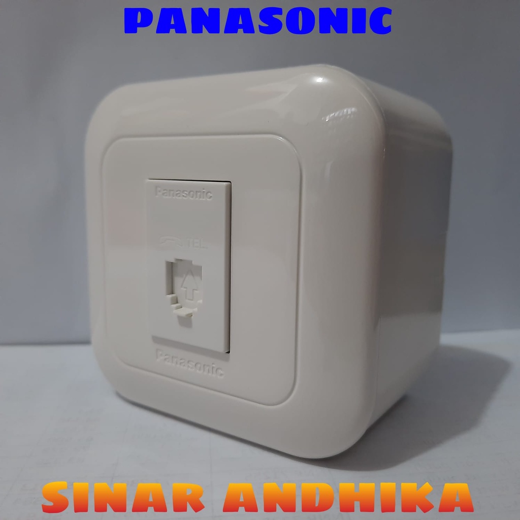 MODUL TELEPON / DATA / TV / USB PUTIH OUTBOW WIDE SERIES PANASONIC