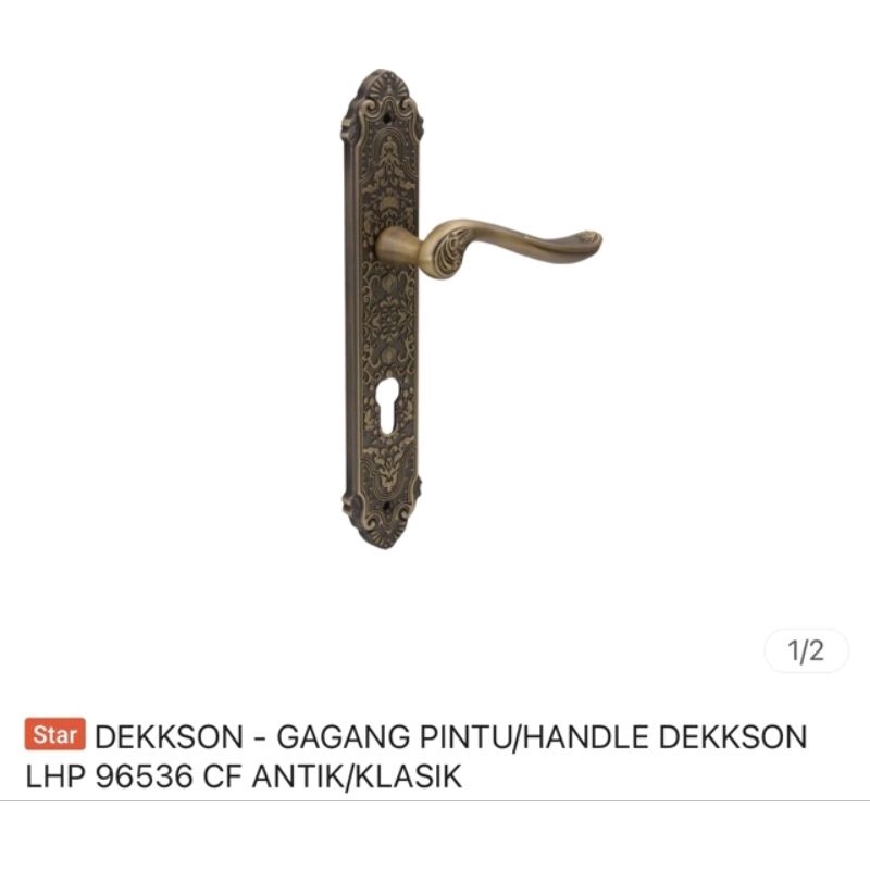 DEKKSON - Gagang Pintu/Handle Dekkson LHP 96536 CF ANTIK/KLASIK