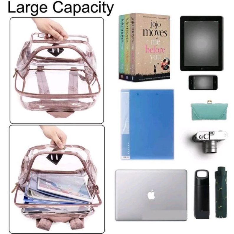Tas Ransel Transparan