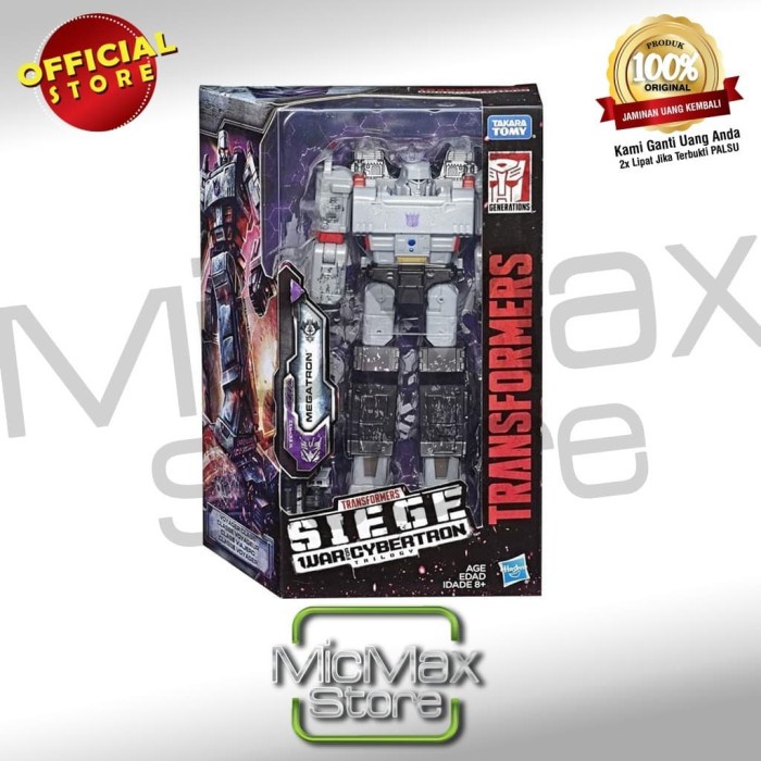 Transformers Siege War Cybertron Megatron Voyager Asli Hasbro