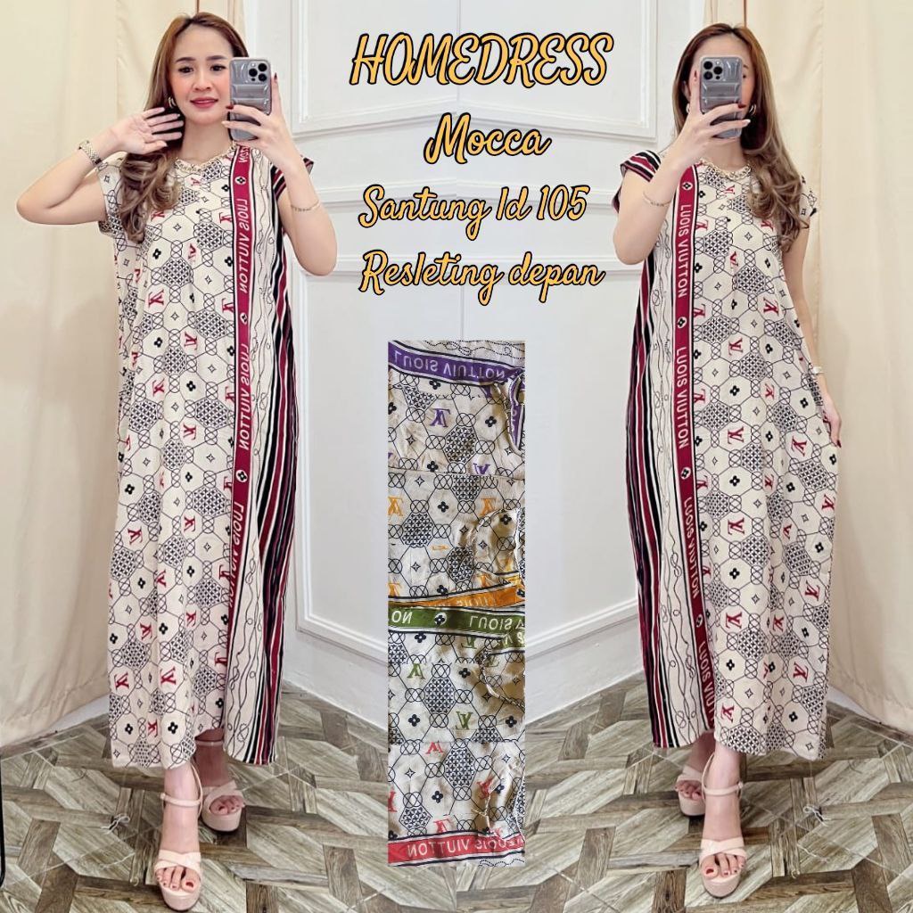 BEST SELLER HOME DRESS DASTER BRANDED BUSUI VIRAL Rayon Bahan Halus Adem Semata Kaki Non Ruffle kekinian busui daster ibu bumil baju daster batik wanita daster bali rayon premium lengan pendek murah Populer