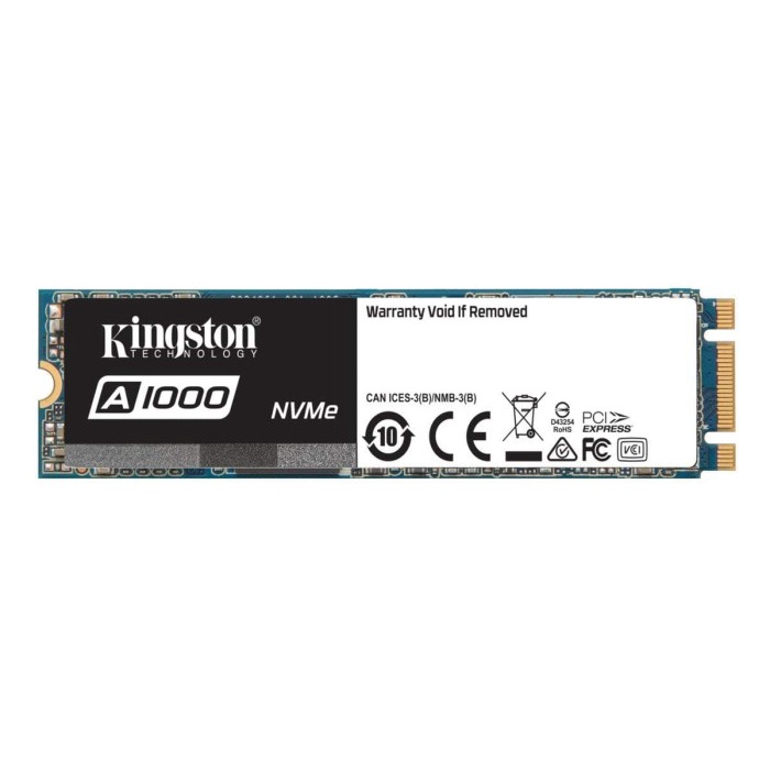 SSD KINGSTON DIGITAL SA1000M8/960G A1000 960GB PCIE NVME M.2 2280 TERBAIK