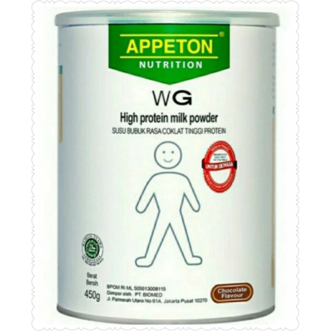 

Appeton Weight 450gr Coklat Susu Gemuk