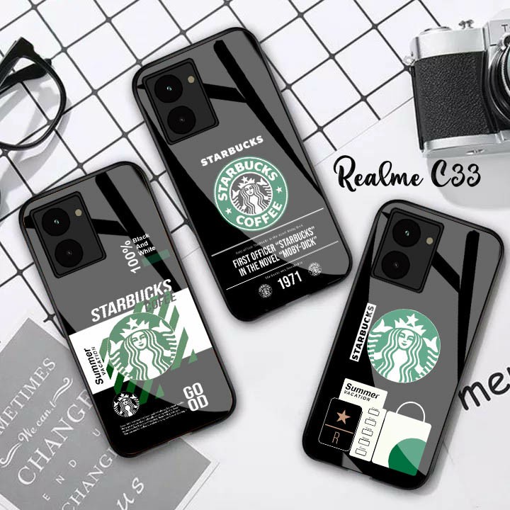 Softcase Glass Kaca Realme C33 Realme C33 - Casing Hp Realme C33 - Case Hp Realme C33 - [KC02] Motif