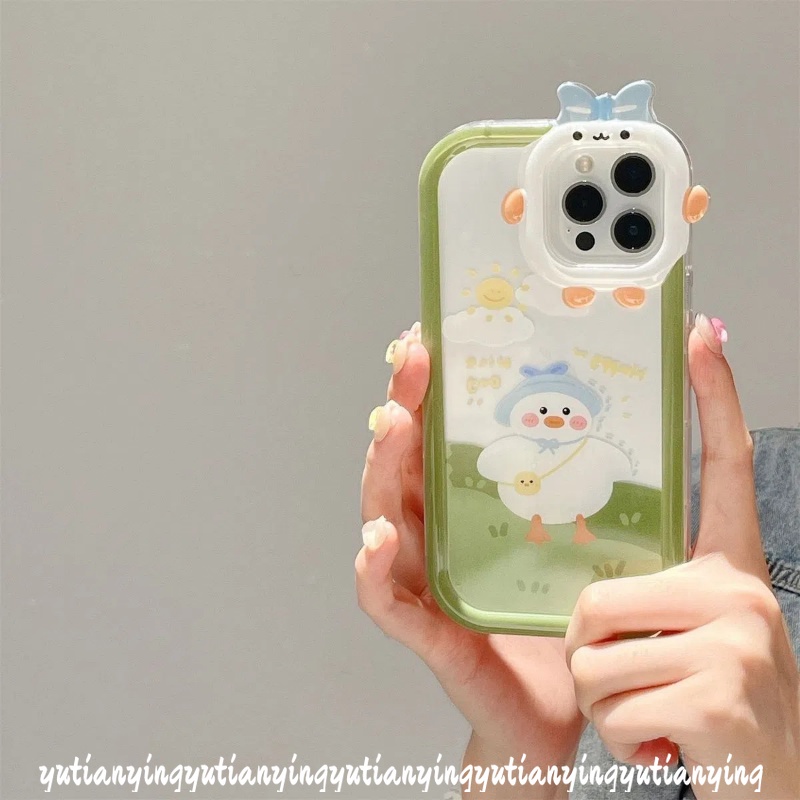 Soft Case Desain Kartun Bebek 3D Untuk Samsung A04 A04s A12 A32 A03s A52 A51 A23 A52s A04E A13 A73 A53 A03 A50 A22 A71 A30s A53 A50s A21s A22 A11S A33S A21s A11S A21s