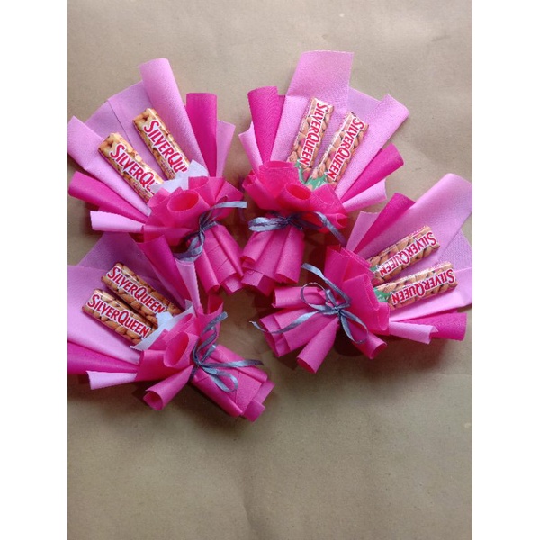 Buket Silverqueen mini buket coklat buket Snack buket murah buket premium hadiah hampers buket jajan