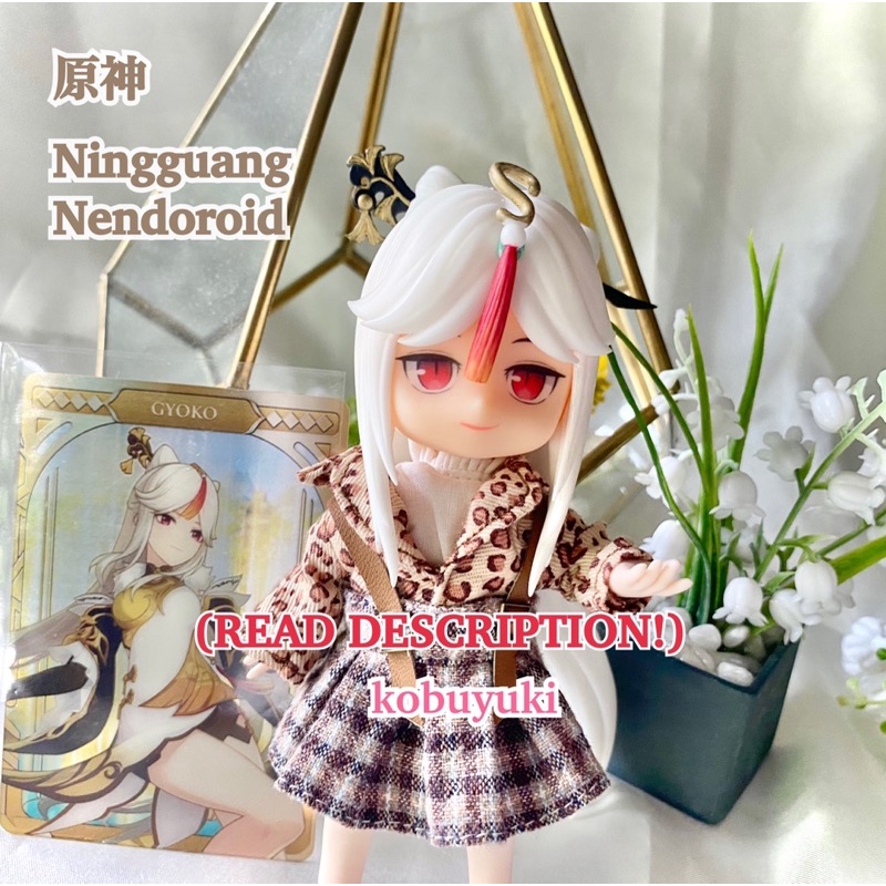 Ningguang Nendoroid Genshin Impact Fanmade Custom doll