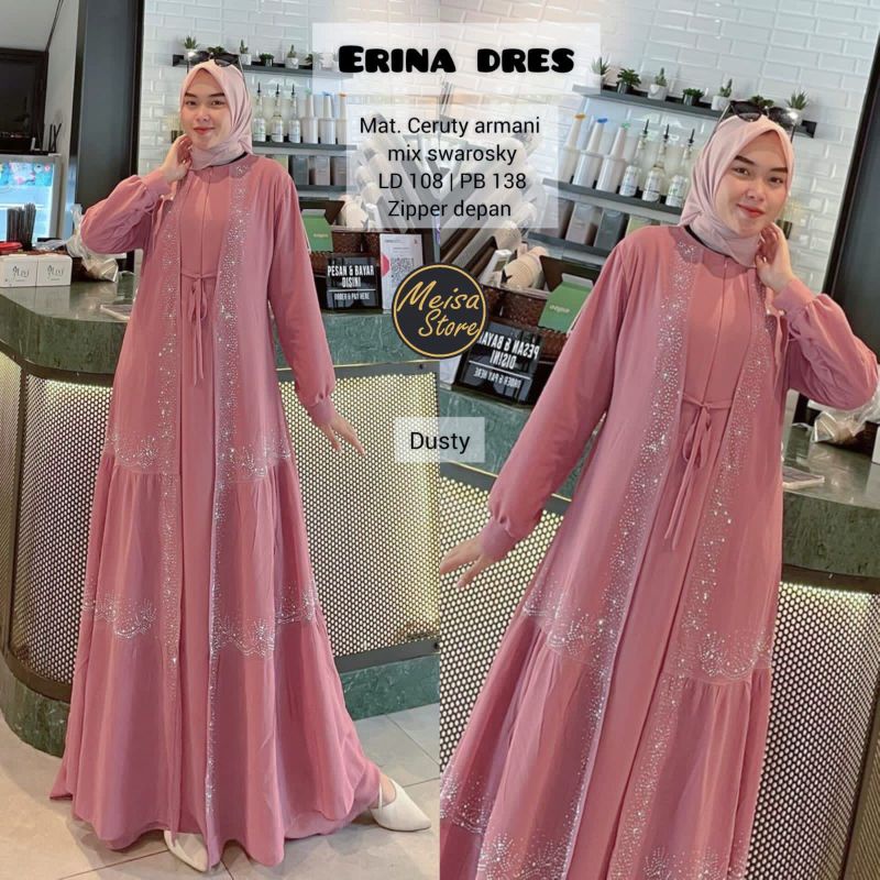 Erina Dress By Meisa Store || Gamis