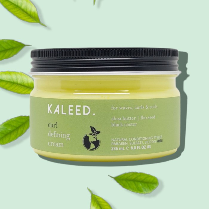 KALEED NATURAL CURL DEFINING CREAM UNTUK RAMBUT KERITING